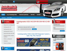 Tablet Screenshot of pc-autodiagnostika.cz